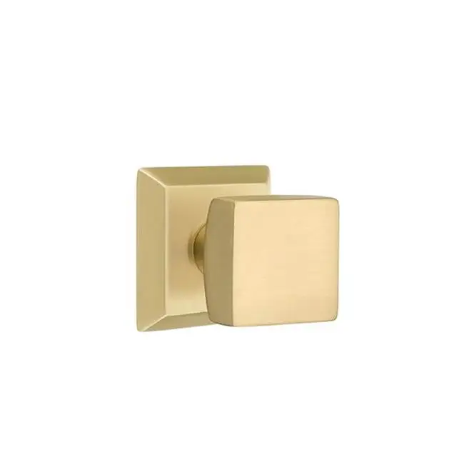 Concealed, Passage, Quincy Rosette, Square Knob, US