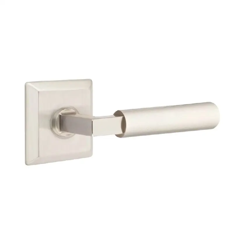 Concealed Fastener, Select Passage, Quincy Rosette US15, L-Square Stem US15, Smooth Handle US15