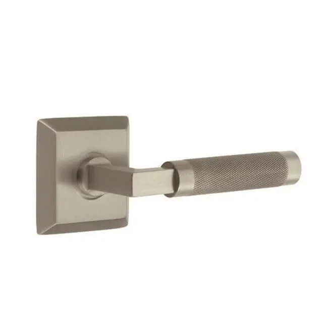Concealed Fastener, Select Passage, Quincy Rosette US15A, L-Square Stem US15A, Knurled Handle US15A