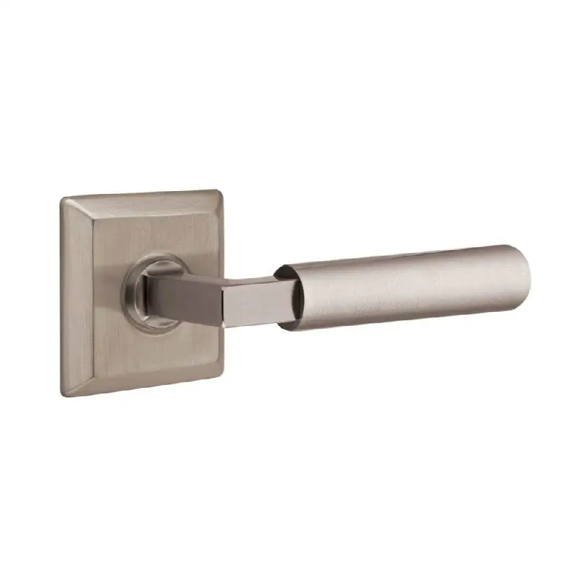 Concealed Fastener, Select Passage, Quincy Rosette US15A, L-Square Stem US15A, Smooth Handle US15A