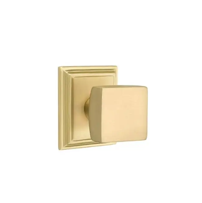 Concealed, Passage, Wilshire Rosette, Square Knob, US
