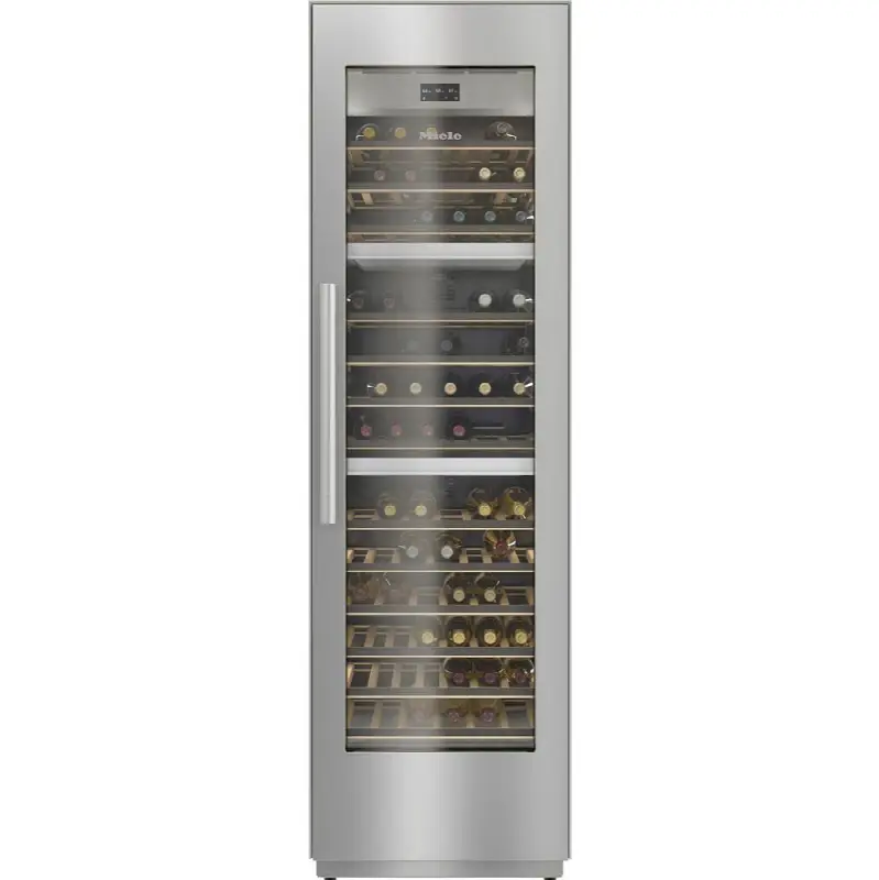 24 Inch Wine Unit SS Panel - Right Hinge
