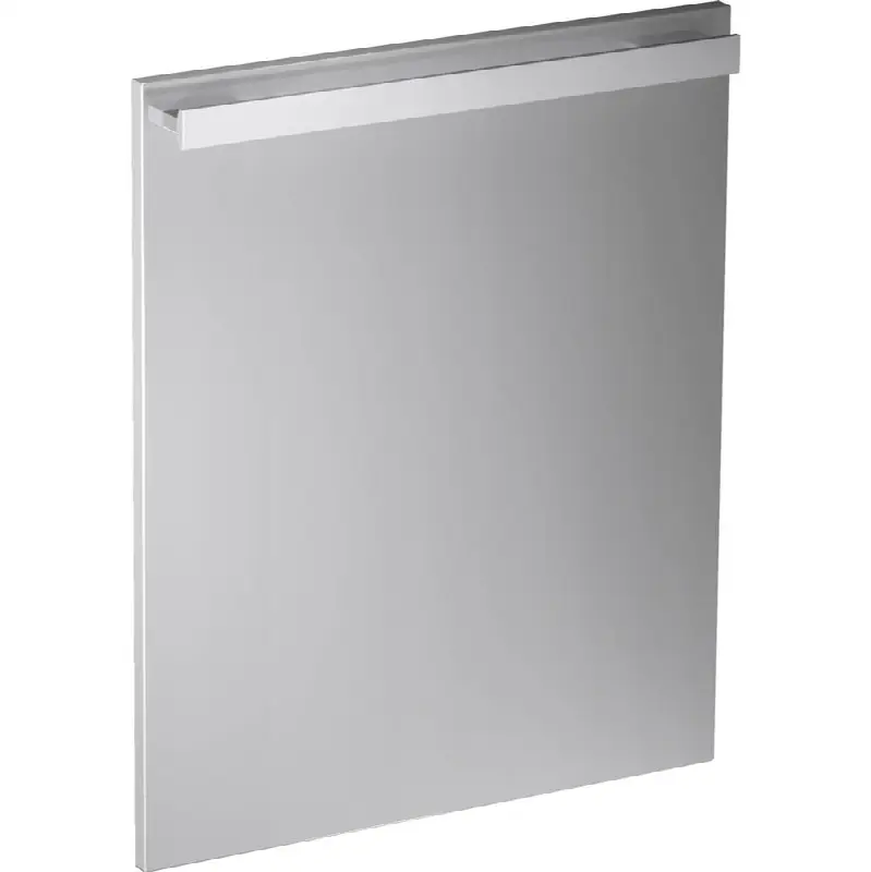 CleanTouch Steel panel with PureLine Handle (4in Toekick)