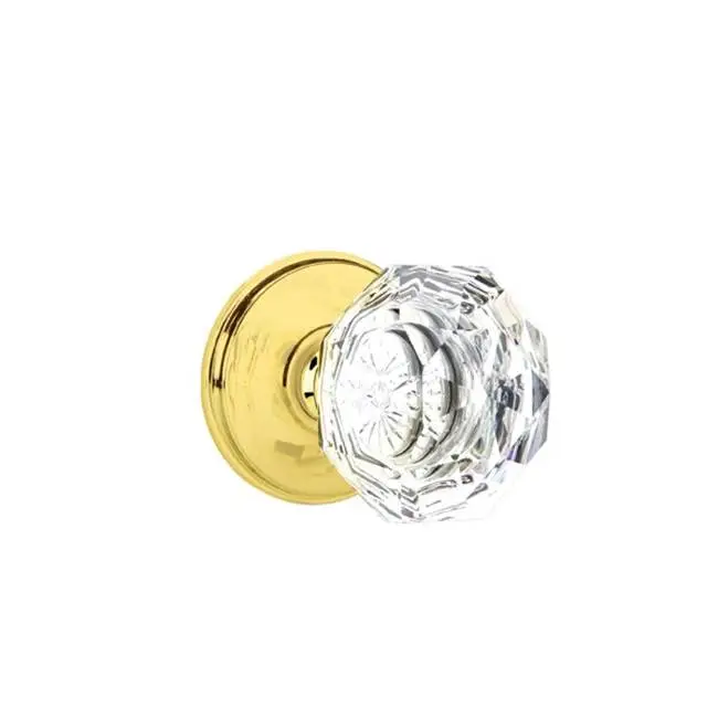Concealed, Privacy, Watford Rosette, Diamond Crystal Knob, US