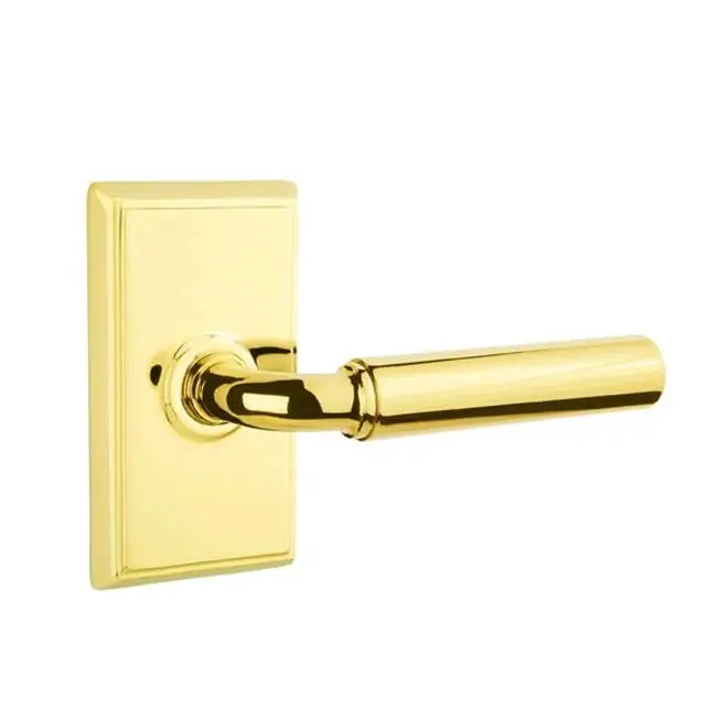 Concealed, Privacy, Rectangular Rosette, Manning Lever, US