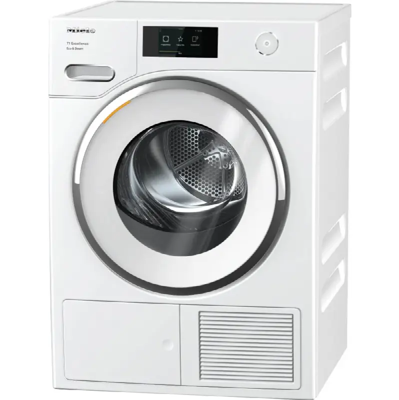 TXR860 WP Eco&Steam - 24" T1 Dryer Heat Pump Glass Door & Steam WiFi MTouch Control (Lotus White)