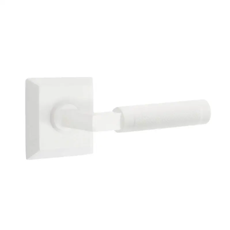 Concealed Fastener, Select Privacy, Quincy Rosette MW, L-Square Stem MW, Knurled Handle MW