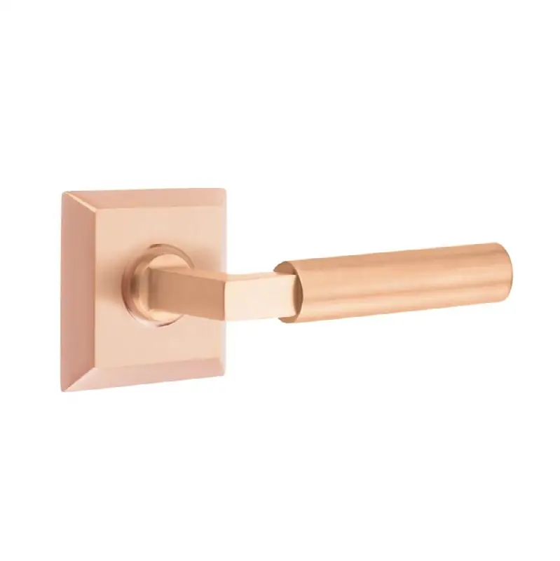 Concealed Fastener, Select Privacy, Quincy Rosette SRG, L-Square Stem SRG, Smooth Handle SRG