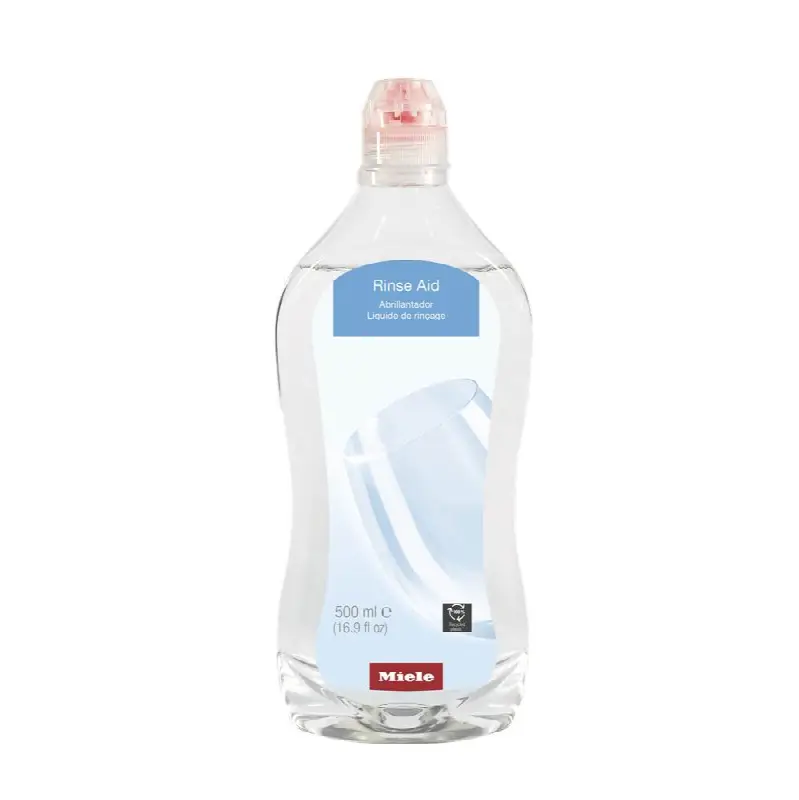 Rinse Aid, 17 oz for Best Drying and Gentle Treatment in Miele Dishwashers