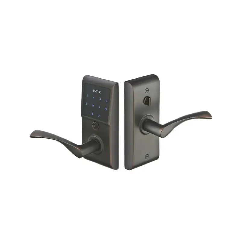 EMTouch Brass Keypad Leverset, Triton Lever, RH, US