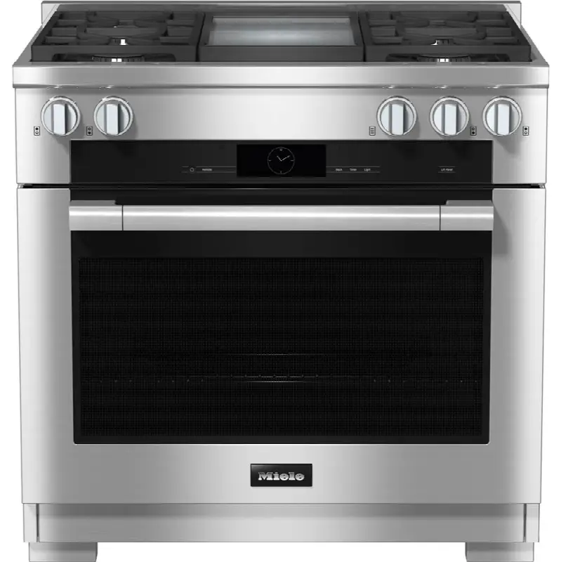 HR 1936-3 G DF GD - 36" Duel Fuel Range 4 Burner/Griddle MTouch