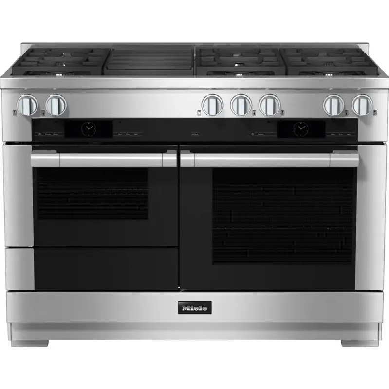 HR 1955-3 G DF GR - 48" Duel Fuel Range 6 Burner/Grill MTouch