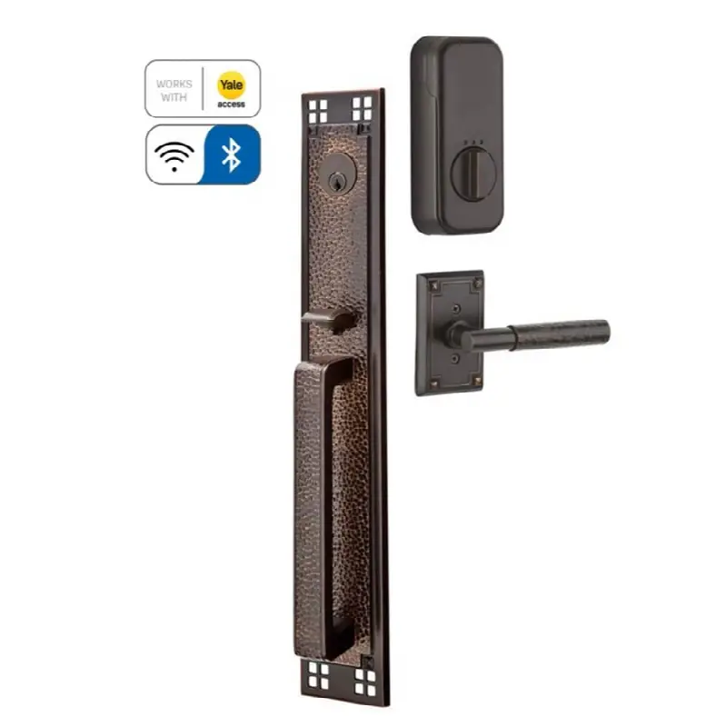 EMPowered Upgrade, Sgl Cyl, Arts & Crafts Full Length Tub Ent, Arts & Crafts Lever, LH, US1
