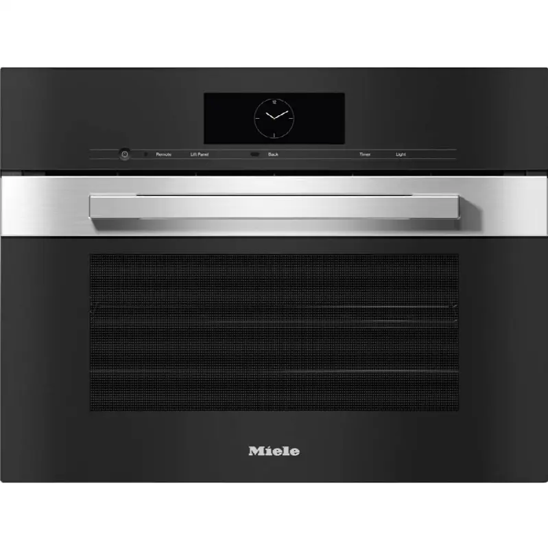 DGC 7845 AM - 24" PureLine Combi Steam MTouch Plumbed (Clean Touch Steel)