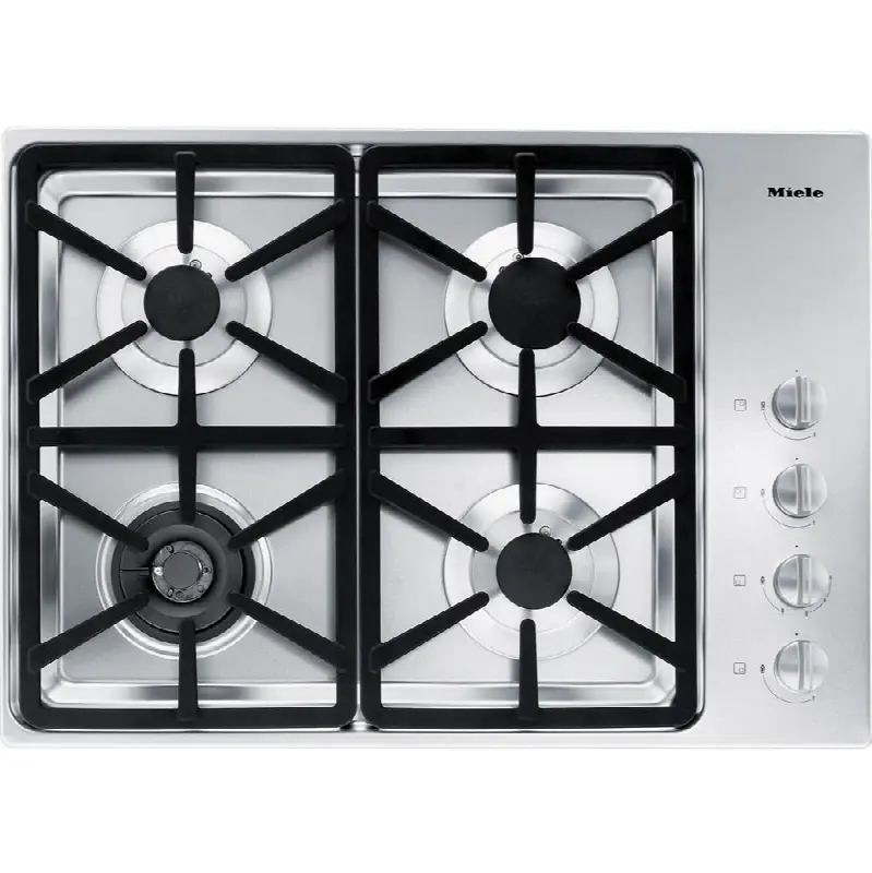KM 3464 G - 30" Cooktop Hexa Grates Nat Gas SS
