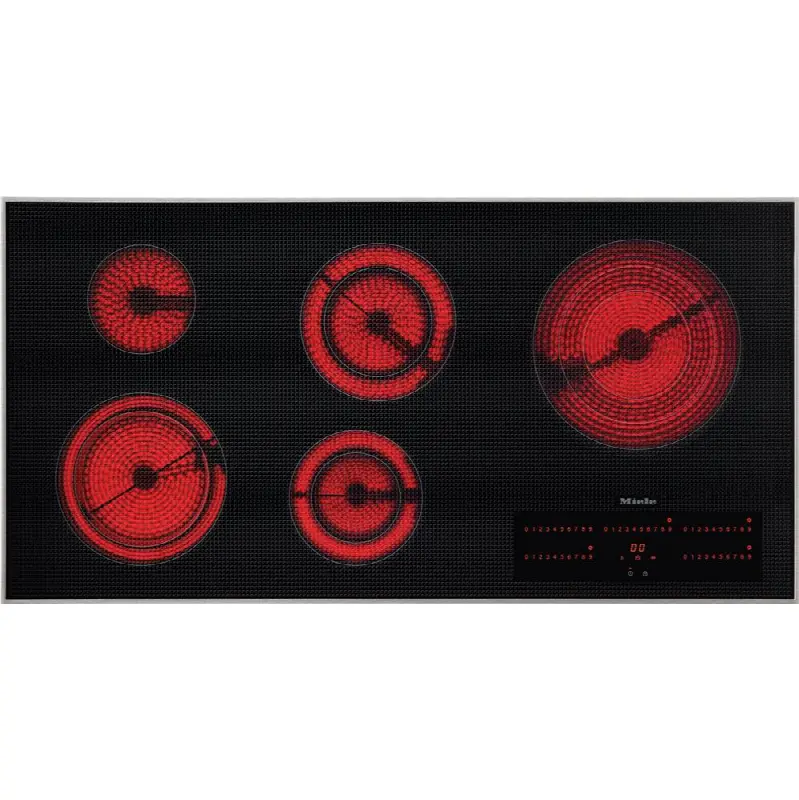 KM 5880 240V - 42" Electric Cooktop 240 V Touch control (Stainless Steel)