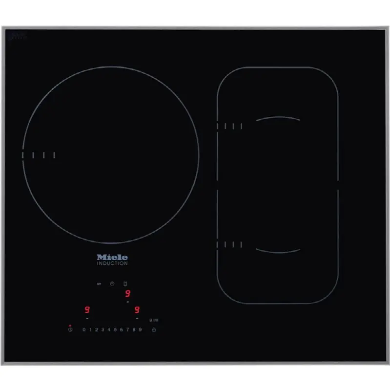 KM 6320 - 24" Induction Cooktop framed (Stainless Steel)