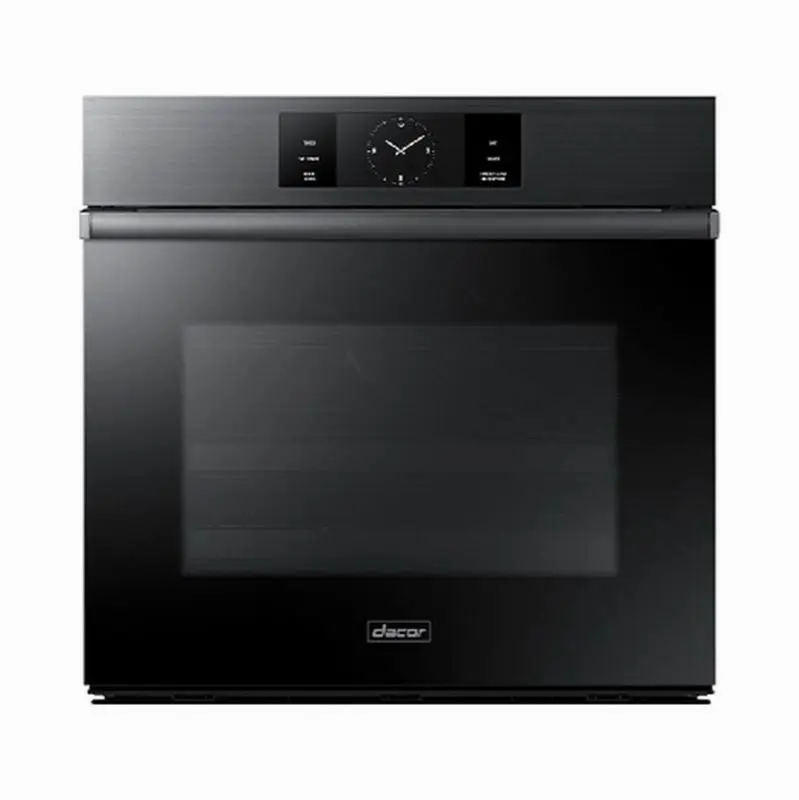 30" Single Wall Oven Steam, Contemporary, Graphite