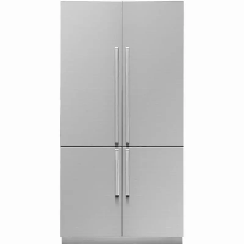 42" 4-Door Built-In French Door Refrigerator, Panel Ready