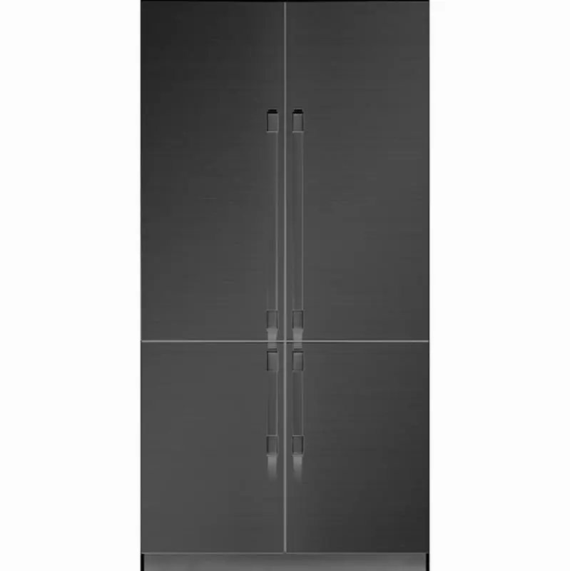 42" 4-Door Built-In French Door Refrigerator SteelCool, Panel Ready
