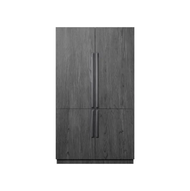 48" 4-Door Built-in French Door Refrigerator, Panel Ready