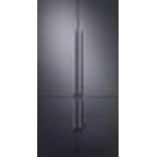 42" 4-Door Built-In French Door Refrigerator Panel Kit, Contemporary, Graphite
