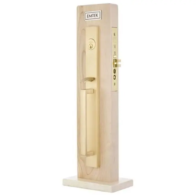Entryset, F20, Adelaide Mortise, 2-3/4" Backset, Lowell Crystal Knob, LH, US3NL