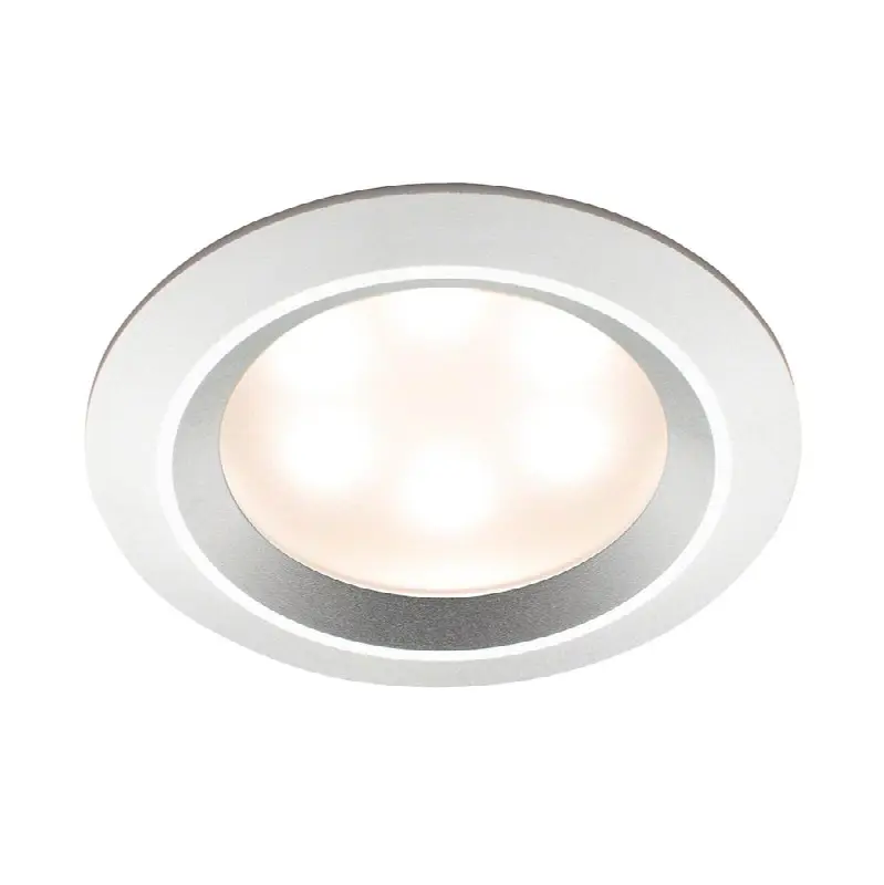 Recessed LED Light in Aluminum Satin