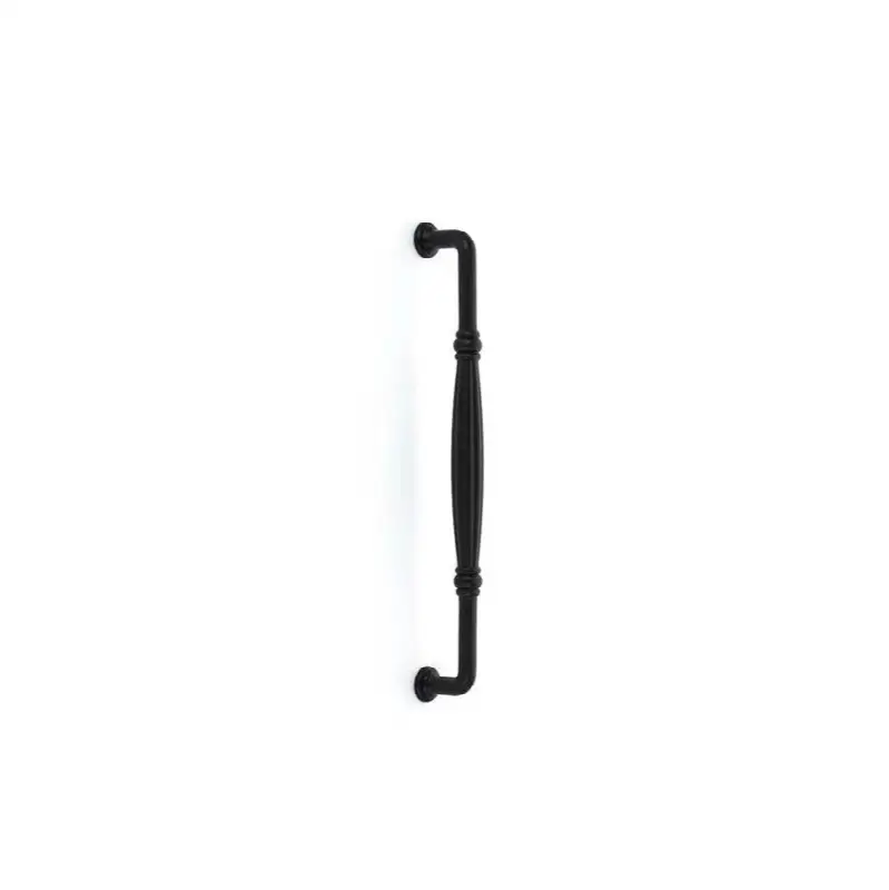 Emtek Tuscany Bronze Fluted Glass Shower Door Appliance Pull 12-in, Flat Black Bronze (GBTB)