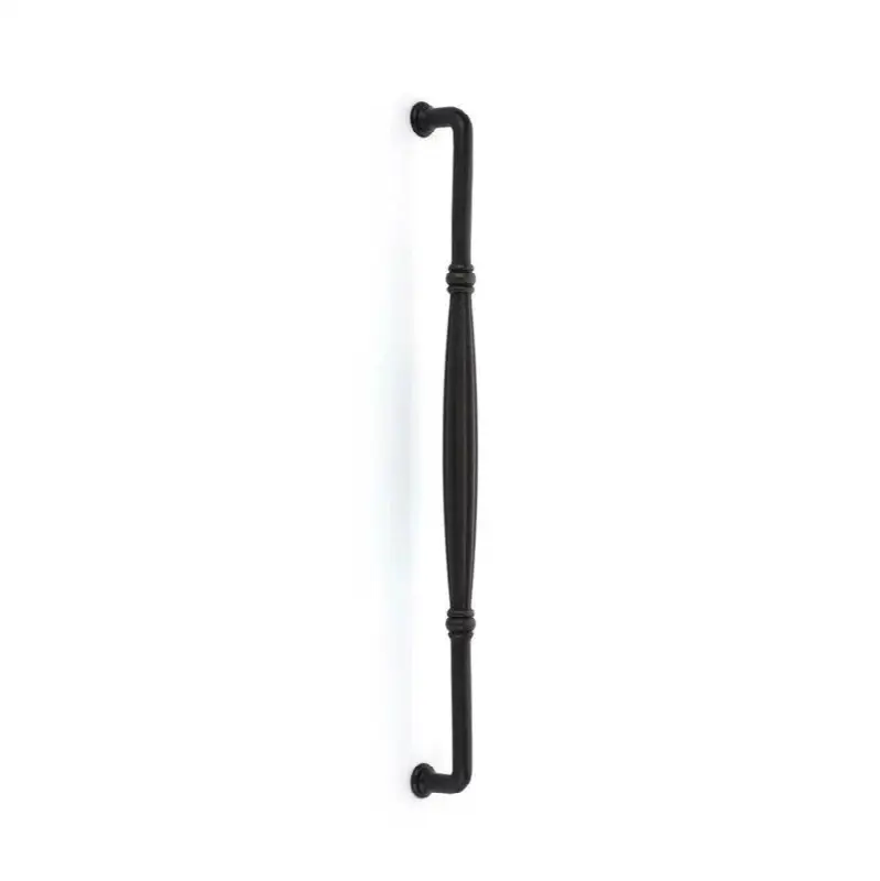 Emtek Tuscany Bronze Fluted Glass Shower Door Appliance Pull 18-in, Medium Bronze (GBTB)