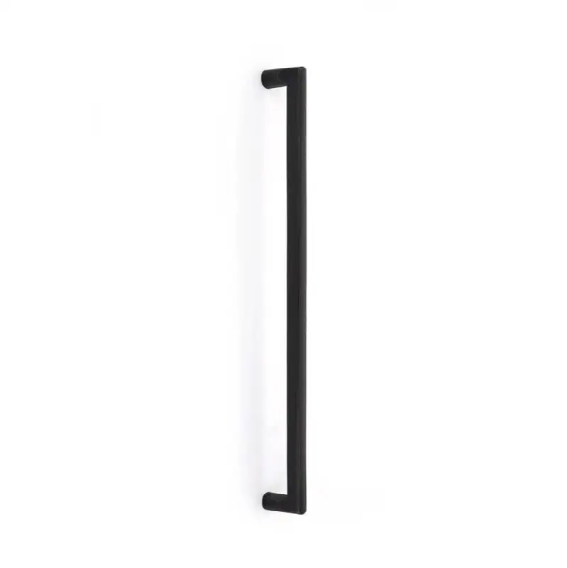 Emtek Sandcast Bronze Rail Glass Shower Door Appliance Pull 18-in, Medium Bronze (GBTB)