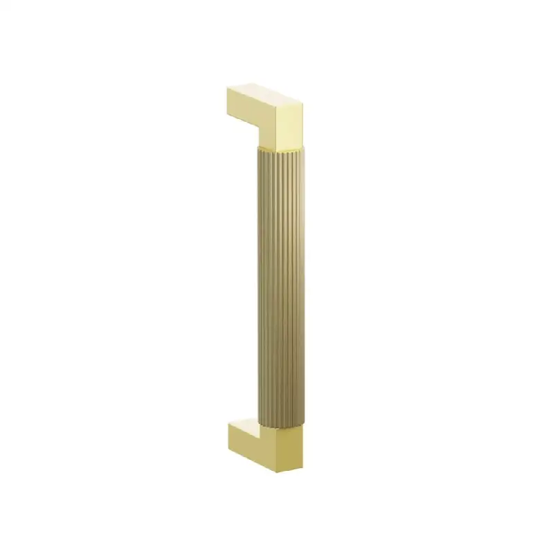 Glass Shower Door Back to Back, Select Door Pull 8 inch C-C, L-Square Stem US