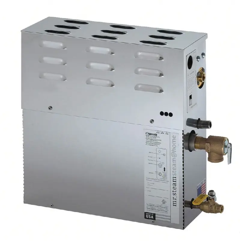 Steam at Home 6 kW (6000 W) Steam Shower Generator of 240 Volt and 1-Phase