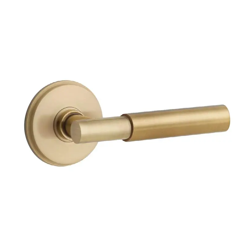 Emtek Select Passage Interior Mortise w/ Watford Rosette & T-Bar Stem, Smooth Lever (LH)