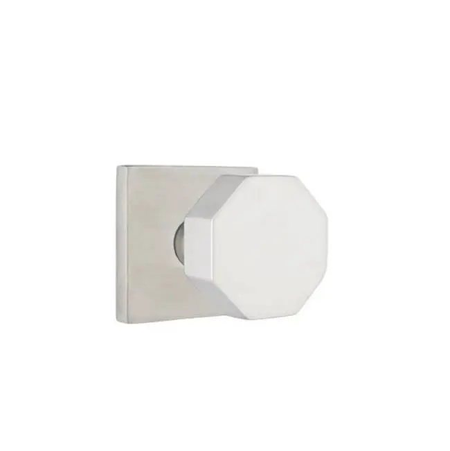 Dummy, Stainless Steel Square Rosette, Stainless Steel Octagon Knob, SS