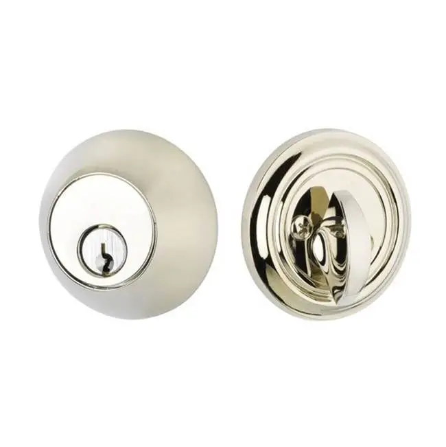 Weiser Keyway, DeadBlt, Sgl, Solid Brass, US