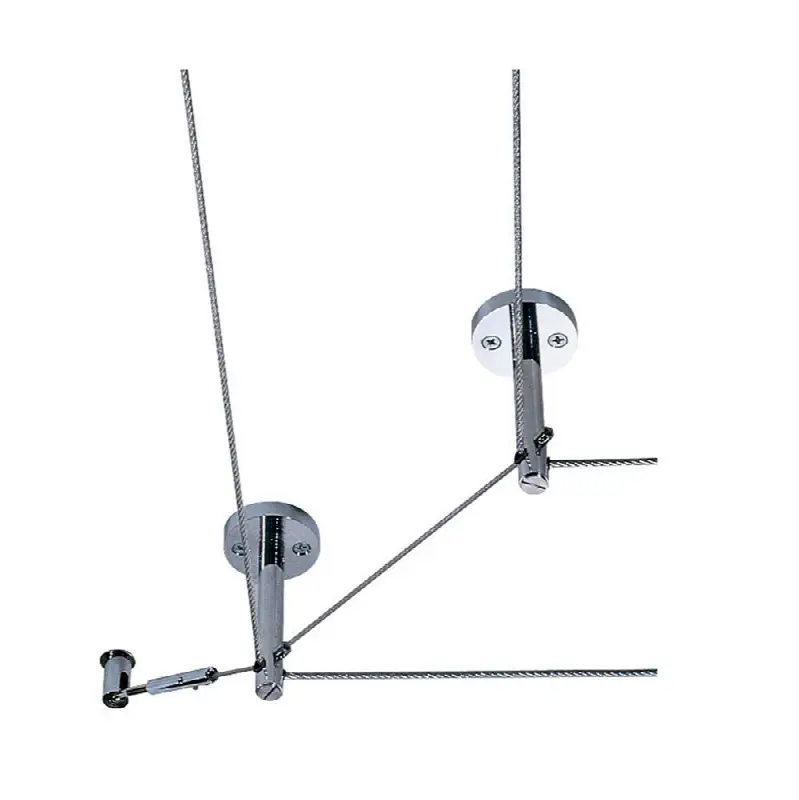 Kable Lite Rigid Post Standoff Rigid Post Standoff satin nickel