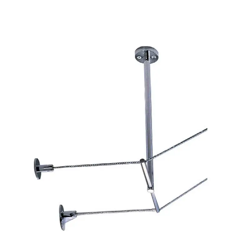 Kable Lite Rigid T Standoff satin nickel