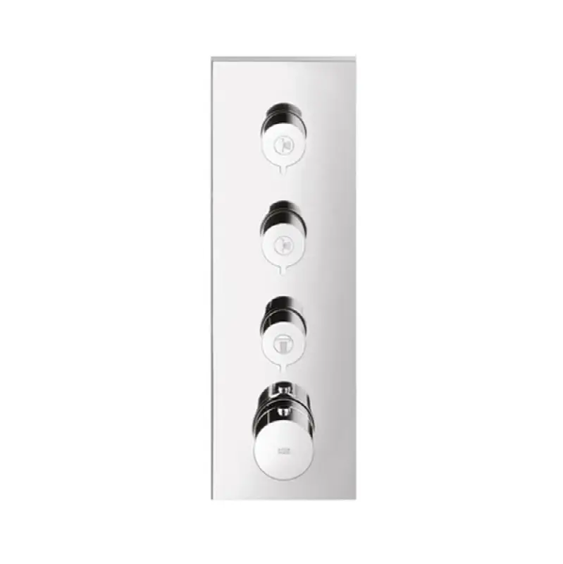 AXOR ShowerSolutions Thermostatic Module Trim 15" x 5" for 3 Functions