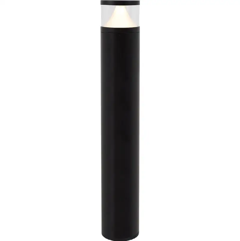 Arkay One 36 Outdoor Bollard Black 3000K 80 CRI, GFCI