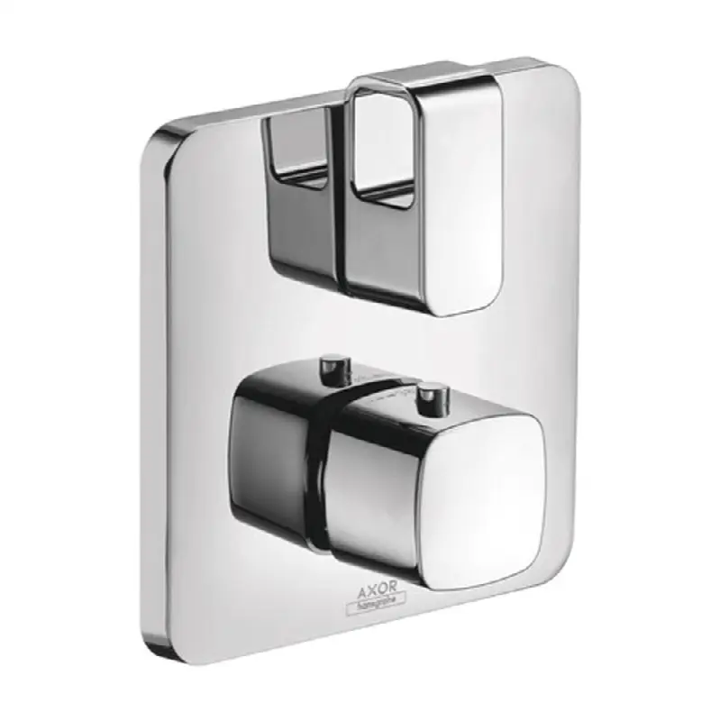 AXOR Urquiola Thermostatic Trim with Volume Control and Diverter in Chrome