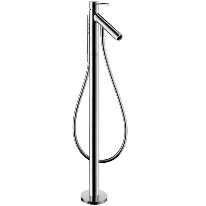 AXOR Starck Freestanding Tub Filler Trim with 1.75 GPM Handshower