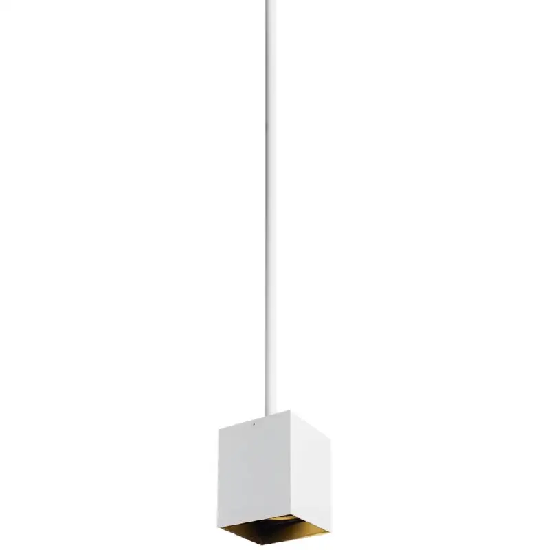 Exo 6 Pendant 6.1" Matte White