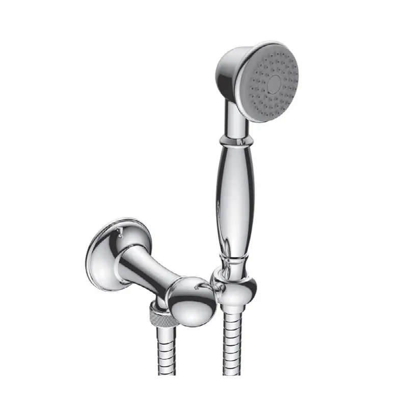 Hand Shower Assembly. All In One Swivel Holder And Water Supply, 1/2" Npt Female