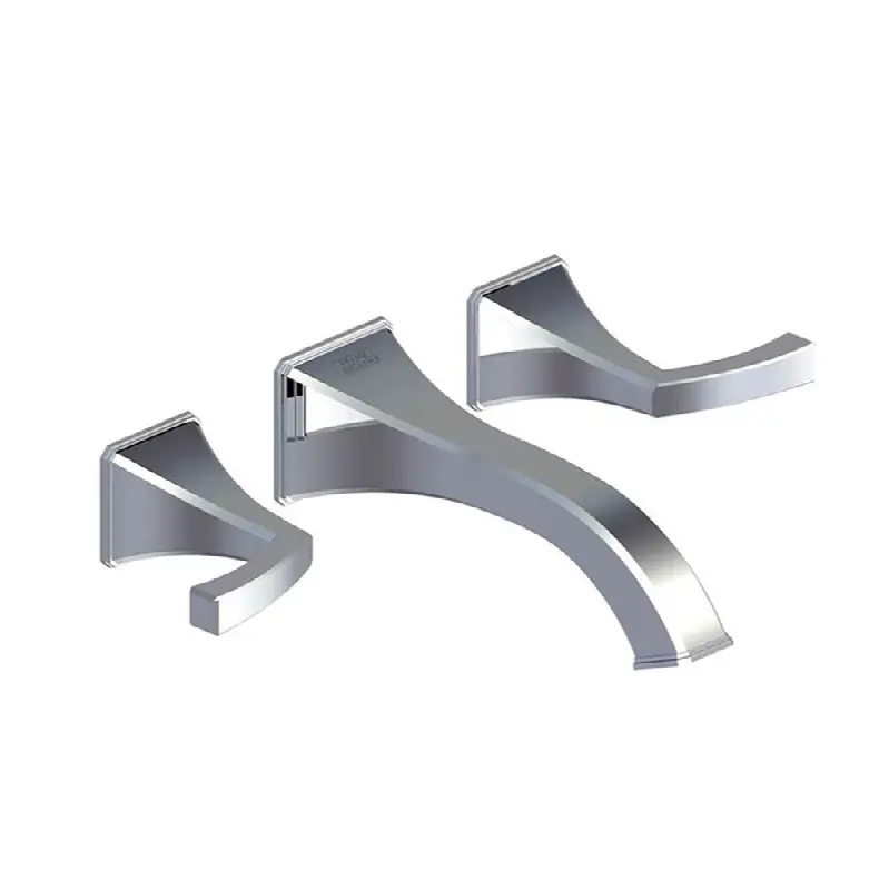 Wall-Mounted Lavatory Faucet, Less Drain Assembly, Trim Only