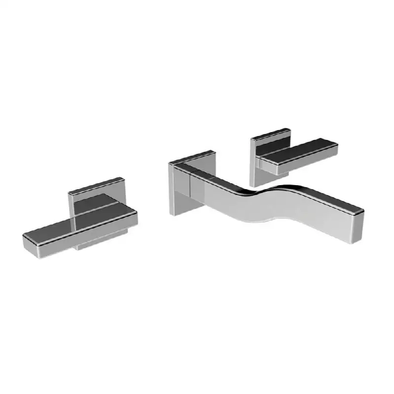 Wall-Mounted Lavatory Faucet, Less Drain Assembly, Trim Only