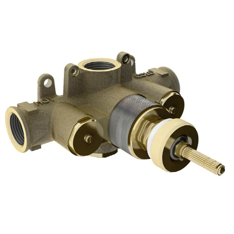 3/4" Thermostatic Wall Rough-In Valve Only (Flow Rate 13 GPM at 60 PSI)