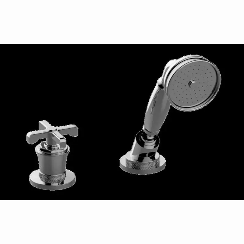 Deck-Mounted Handshower and Diverter Set (Trim)