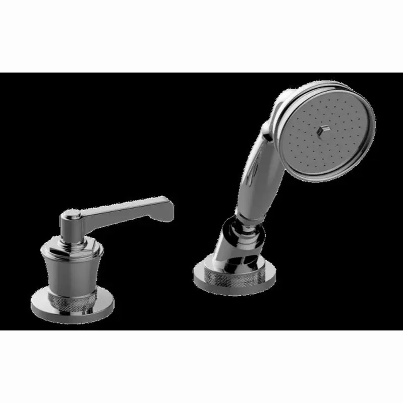 Deck-Mounted Handshower and Diverter Set (Trim)