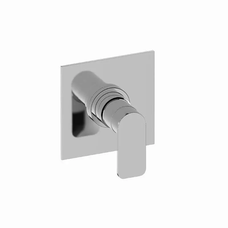 Square Pressure Balancing Valve Trim Plate w/Sento Handle